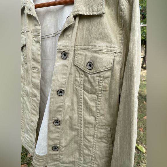 Vintage Merona Beige Jean Jacket - Picture 3 of 7